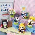 thumbnail image 1 of Demon Slayer: Kimetsu no Yaiba, caja ciega de la serie Birth Flower, Tanjiro Nezuko Zenitsu, papelería de oficina hecha a mano, mesa periférica, regalo ornamental, 1 of 5
