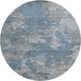 thumbnail image 2 of Addison Rugs Mayfield Premium Machine Washable Transitional Abstract Denim Round Rug, 8' x 8', 2 of 6