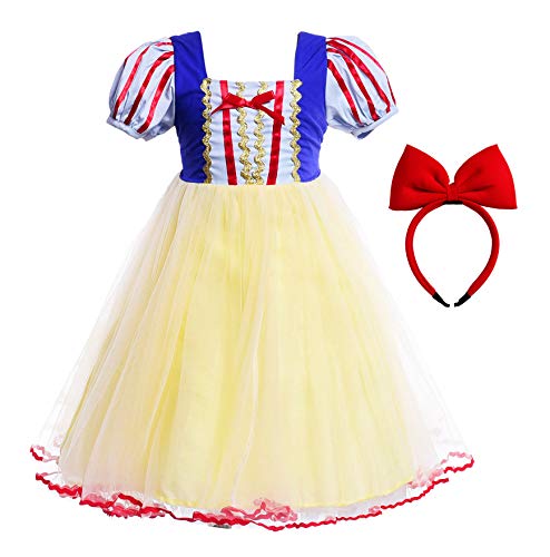 JerrisApparel Girl Princess Costume Dress for Birthday Party