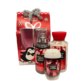 【新品未使用】Bath & Body Works ベル5点セット Bath & Body Works Sweet Pea Mini Gift Bag Set, Fragrance Mist