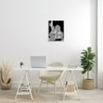 thumbnail image 2 of Stupell Industries Abstract Graphic Black Shapes Industrial Line Pattern Abstract Painting White Framed Art Print Wall Art, 16 x 20, 2 of 7