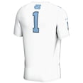 thumbnail image 3 of Youth GameDay Greats #1 White North Carolina Tar Heels Lightweight Women's Lacrosse Jersey, 3 of 4