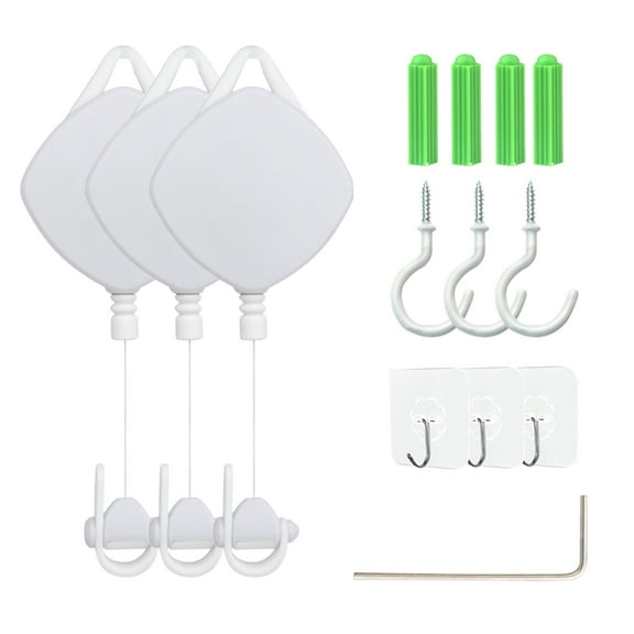 Falleo Clearance VR Cable Management Retractable Ceiling Pulley System Compatible for HTC Vive/Rift S/Oculus Quest2 VR Accessories