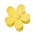 thumbnail image 1 of Pinzas para el cabello amarillas Pinzas de plástico en forma de flor Antiarañazos Sin olor Útil Sujeción hermética Accesorios para el cabello ligeros para belleza y cuidado personal Clip y pasadores, 1 of 4