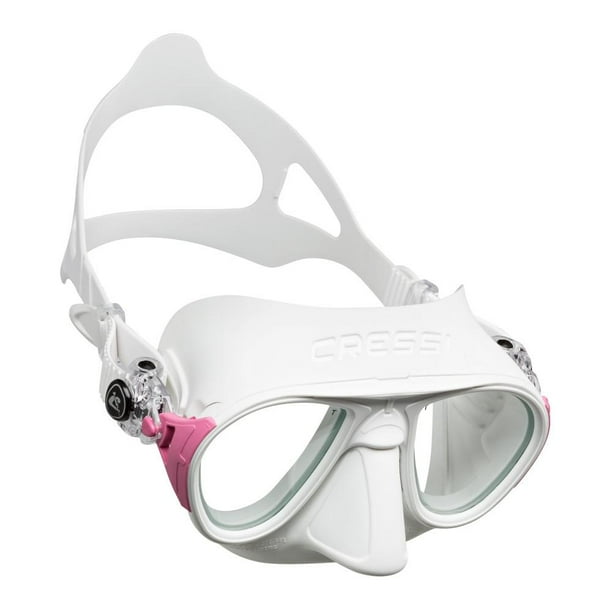 Visor Cressi Máscara Adulto Calibro Blanco/Rosa