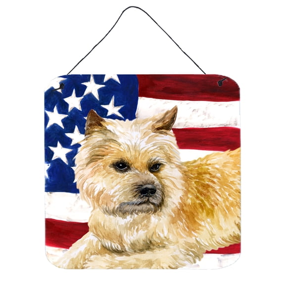 Cairn Terrier Patriotic Wall or Door Hanging Prints