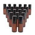thumbnail image 2 of Paquete de 20 botellas con forma de bola para , aceite esencial, perfume de aromaterapia 5 ml Ámbar Colcomx Botella de perfume, 2 of 7