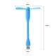 thumbnail image 3 of Mini ventilador USB portátil y flexible para Power Bank/Notebook Summer Gadget (Azul), 3 of 6