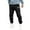 Black, variant on Men's Casual Pants Mens Autumn And Winter Fashion Leisure Loose Sports Outdoor Running Sweater Pants TrousersPants GN2 M