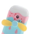 thumbnail image 7 of SPRING PARK Portable Mini USB Rechargeable Cartoon Ice Cream Shape Handheld Fan Humidifier Cooling Fan for Home and Travel, 7 of 7