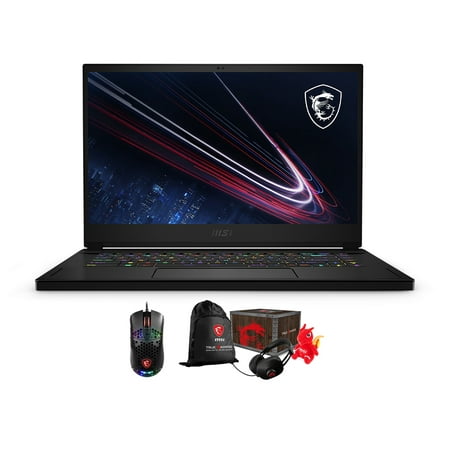 MSI GS66 Stealth Gaming & Entertainment Laptop (Intel i7-11800H 8-Core, 32GB RAM, 1TB PCIe SSD, 15.6" 2K Quad HD (2560x1440), NVIDIA RTX 3080, Wifi, Win 10 Pro) with Gaming Accessory , Loot Box