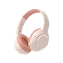 Wireless Over-Ear Bluetooth Headphones, Deep Bass, 60H Playtime, Hi-Res Audio, Detachable Ear Cushions, Multipoint Connection