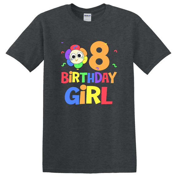 Eighth Birthday Dandy World Party Graphic T-Shirt