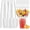 30pcs, variant on 50 Sets Snack and Drink Cup, Disposable Plastic Cup with Snack Bowl on Top Includes 50 Cups, 50 Bowls,50 Straws, 100 Forks for Party, Stadium, Patron and Movie Night