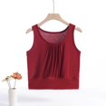 thumbnail image 4 of Birdeem Ensembles de Pyjama pour Femmes Mode Féminine Col Rond Décontracté Sans Manches Hauts de Sortie, 4 of 12