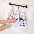 thumbnail image 3 of AMERTEER Hand Towel Do The Dishes Skin-affinity Excellent Merry Christmas Cute Snowman Dishcloth, 3 of 4