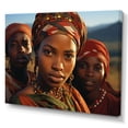 thumbnail image 2 of Designart "Tribes Xhosa African Portrait II" African Tribes Wall Art Print, 2 of 5