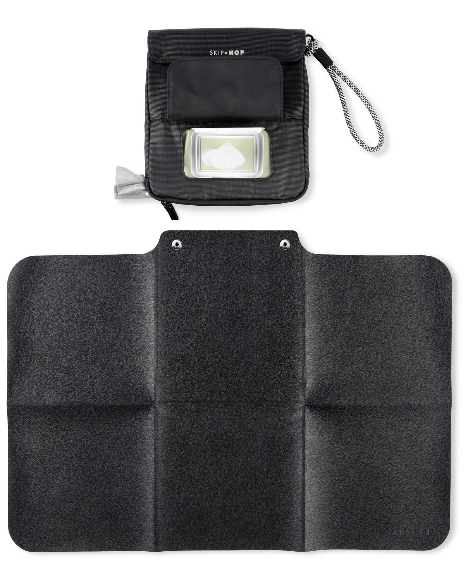 Skip Hop Clean Slate Diaper Changing Station Black For On-the-Go