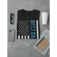 thumbnail image 3 of Smartprints Mens Graphic Tee - Best Dad Ever! Flag Quote - Regular Fit 100% Cotton, 3 of 4