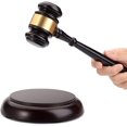 thumbnail image 1 of Martillo de madera con acabado de vista antigua vintage hecho a mano y bloque de sonido de martillo redondo perfecto para jueces, abogados, reuniones, subastas y regalos, 1 of 5