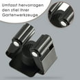 thumbnail image 1 of WIFKLSIIPG Support d'Outils - Acier Inoxydable 304 Empêche les Porte-Balai de Rouiller - Effet de Serrage Fiable Grâce aux Roues Noires Flexibles (Noir), 1 of 5