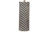 thumbnail image 3 of Peen Table Lamp in Black and White Resin and Bone, 3 of 3