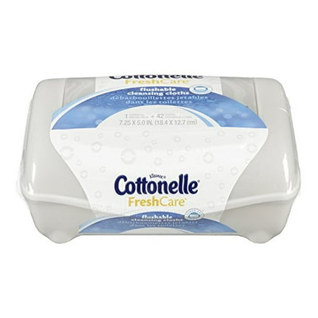 Moist Wipes Pop - 4 Pack Cottonelle Fresh Flushable Moist Wipes Pop-Up Tub - 42 Wipes Each