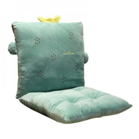 

MEROTABLE Simple Cartoon Siamese Cushion Office Durable Chair Cushions Detachable Home Seat Cushion Pillow Floor Students Seat Pads