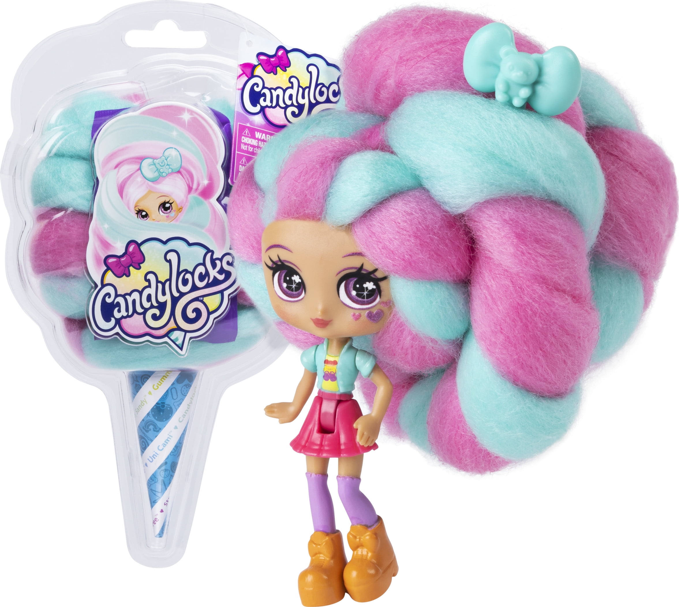 Candylocks Scented Collectible Surprise Doll with Accessories 1 Random Colour 