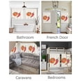 thumbnail image 3 of Tomato Short Blackout Curtains 45 Inch Long Chili Watercolor Food Rod Pocket Kitchen Curtains, 2 Panels Thermal Insulated Room Darkening Drapes for Bedroom, 30"W x 45"L, 3 of 5
