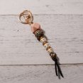 thumbnail image 1 of MAMA Bracelet Keychain New Leopard Print Silicone Bead Keychain Fashion Bag Pendant 2022 New Fashion Mother Day Gift Pendant Gao Jinjia LED, 1 of 2