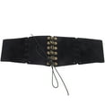 thumbnail image 4 of LEORX 1Set Women's Wide Elastic Corset Waist Belt for Various Occasions, 4 of 8