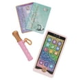 thumbnail image 5 of Disney's Style Collection Pretend Play Phone and Clutch with Realistic Sounds and Light Fits Age Group 3+, 5 of 15