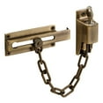 thumbnail image 1 of Prime-Line Products U 9914 Keyed Chain Door Guard, Antique Brass Finish, 1 of 1