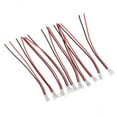 thumbnail image 1 of lionlar 3x 10pcs 1S 3.7V 2 Broches Câble Adaptateur de Charge de Batterie pour Hélicoptère Quadcopter RC, 1 of 7