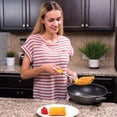 thumbnail image 2 of Culinary Couture Silicone Spatula Turner Set Stainless Steel Cooking Utensils Yellow, 2 of 10