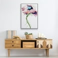 thumbnail image 6 of Paris Poppy II Framed Premium Gallery Wrapped Canvas - Ready to Hang - 27 x 41 - White Floating Frame, 6 of 9