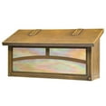 thumbnail image 1 of Americas Finest Lighting AF-3022-WB-GI Arch Horizontal Mailbox, Gold Iridescent - Warm Brass, 1 of 1
