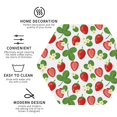 thumbnail image 3 of Yiaed Strawberry Print Leather Coasters for Drinks - Cup Coasters Coffee Table Kitchen Table Bar, Home & Office Gifts Handmade Drink Coasters-Hexagon, 3 of 6