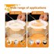 thumbnail image 2 of 2 Pcs Juice Strainer Plastic Nylon Food Strainer Yogurt Mesh Strainer with Handle for Kitchen Juicing 120/200 Mesh, 2 of 5