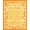 Orange, Pattern 1, variant on ODIKA 4'x6' Machine Washable Non-Slip Area Rug, Playful Cartoonish Round Shapes Bathroom Non Slip High Traffic Rug, Orange, 146374