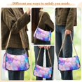 thumbnail image 4 of FORMRS Womens Shoulder Bag with Chain Strap Clutch Purse Cute Tote Handbag, Pastel Pink Marble Pattern, 4 of 7