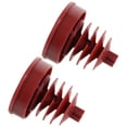 thumbnail image 4 of Miangastore Engine Coolant Reservoir Caps Red 2Pcs 1.57x1.38x1.38in, 4 of 8