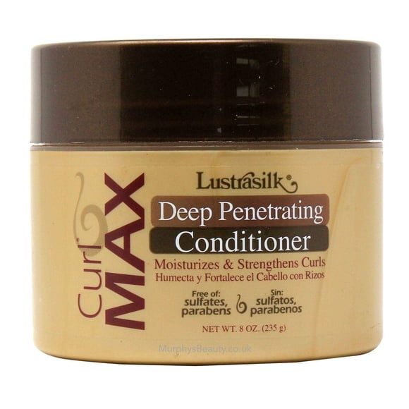Lustrasilk Curl Max Acondicionador de penetración profunda 8 onzas