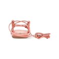thumbnail image 2 of SAM EDELMAN Womens Pink Quilted Woven Padded Strappy Zariah Round Toe Lace-Up Sandals 9 M, 2 of 4