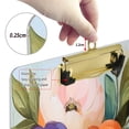 thumbnail image 6 of FORMRS Acrylic Clipboard with Low Profile Clip Standard A4 Letter Size, 12.5" x 9", Bright Flowers, 6 of 8