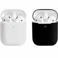 thumbnail image 1 of 2 Pack Compatible Case Ultra Thin Soft Cover Silicone Protective Skin for Apple Airpod 1 2 Case, 1 of 7