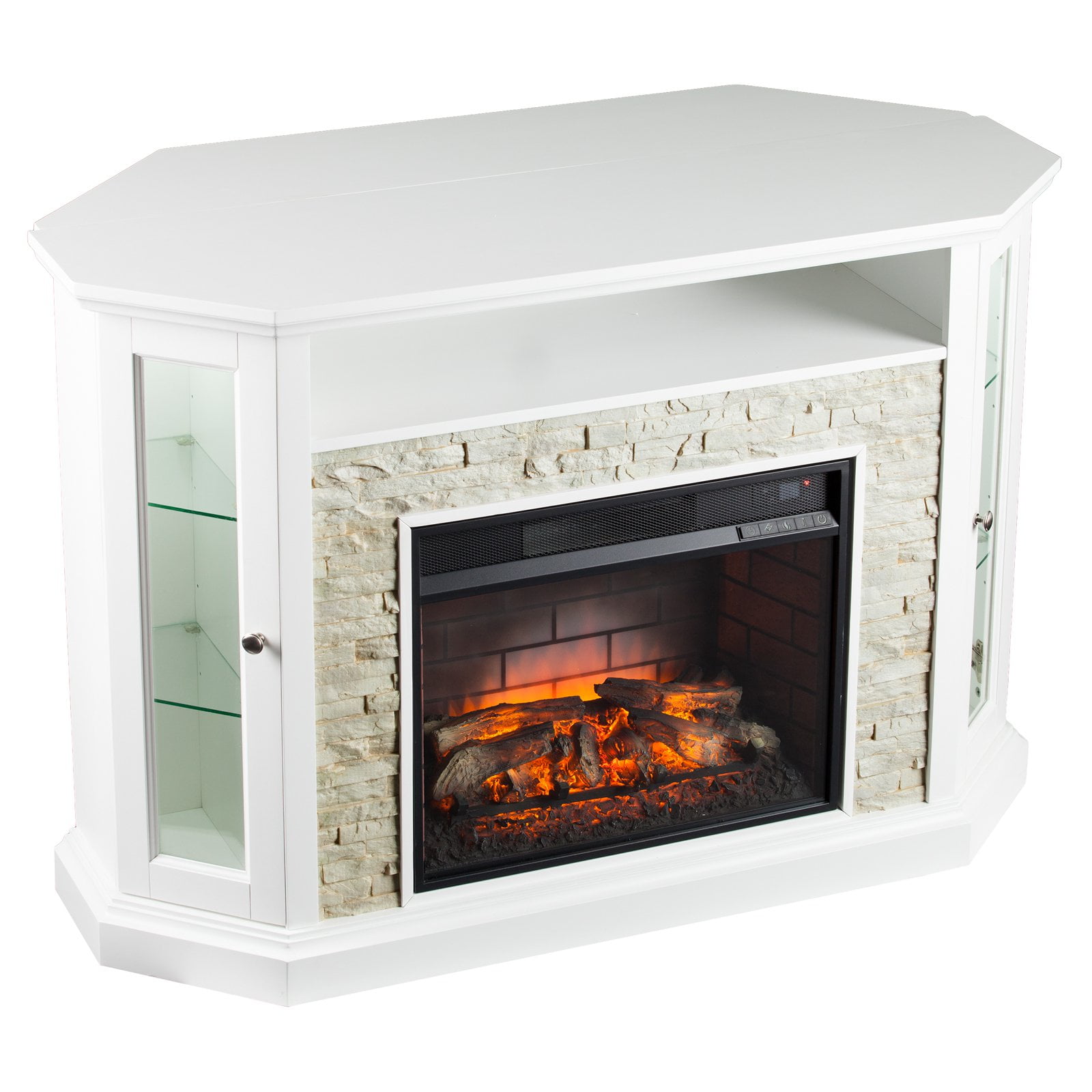 Southern Enterprises Redden Infrared Electric Media Fireplace