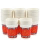 thumbnail image 5 of FELTECHELECTR 50 vasos desechables de papel grueso de estilo festivo, portavasos para bodas chinas., 5 of 7