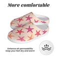 thumbnail image 6 of KLL Starfish Pattern Adult Unisex Cozy Slippers,Fuzzy Slip-on Slippers TPR Sole Slippers Comfort Plush Home Footwear for Indoor & Outdoor-39/40, 6 of 7